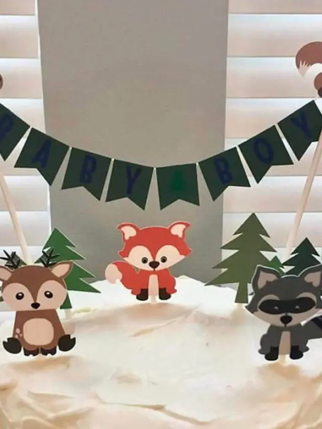 woodland theme baby shower
