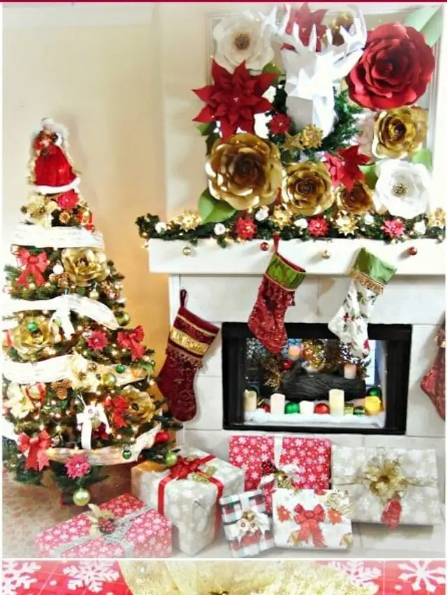 DIY Paper Christmas Home Decor Story