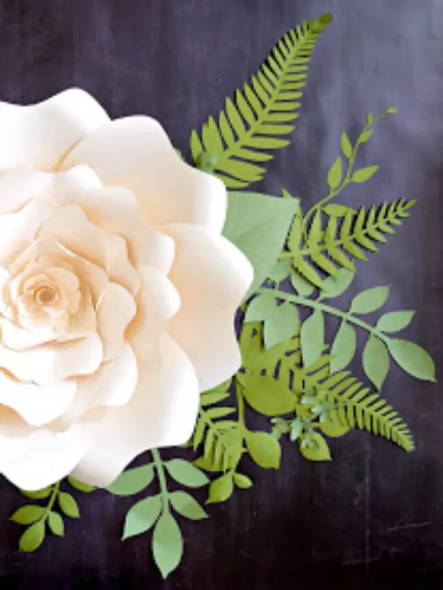 Paper Vines: How to Make Paper Leaves and Vines Story