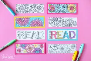 Color Your Own Bookmarks