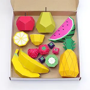 Papercraft Fruit