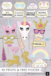 Unicron Photo Booth Props