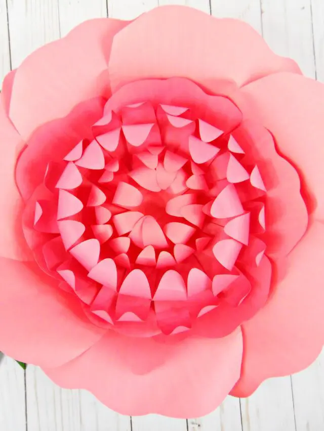 DIY Chrysanthemum Flower Tutorial Paper Craft Project
