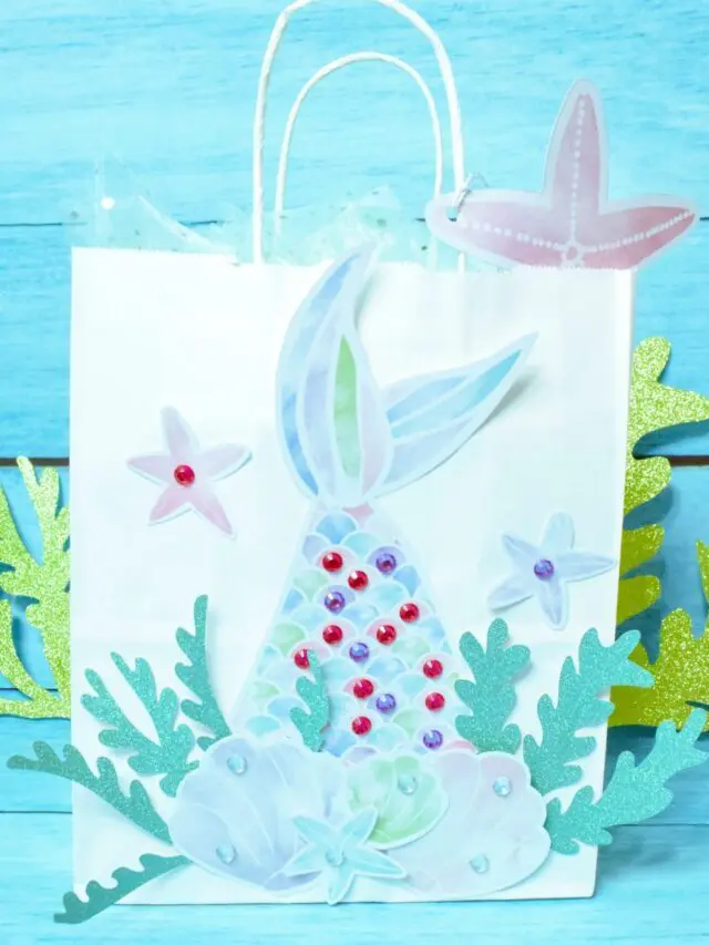 DIY Mermaid Party Gift Bag Story