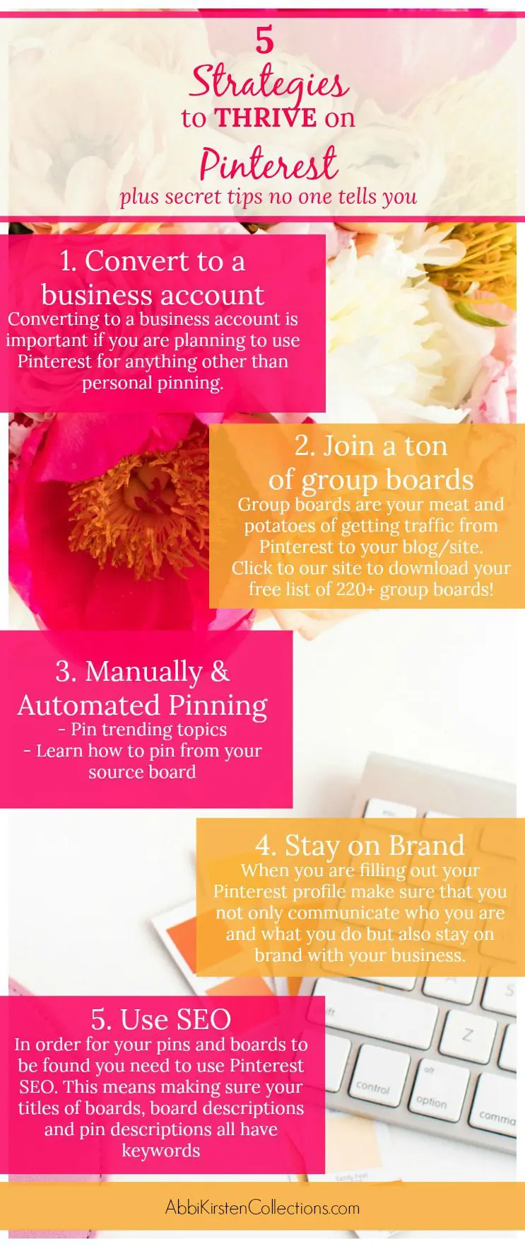 How to use Pinterest to Market Your Business: 5 Best Tips to Success. Marketing success for Pinterest will help you drive traffic to your blog and shop. 