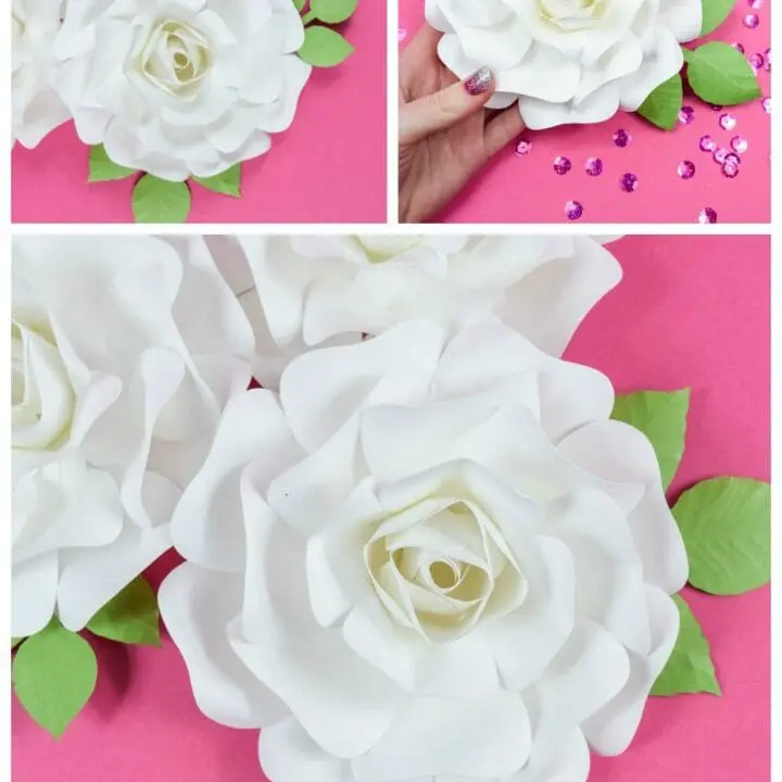 Small paper rose tutorial