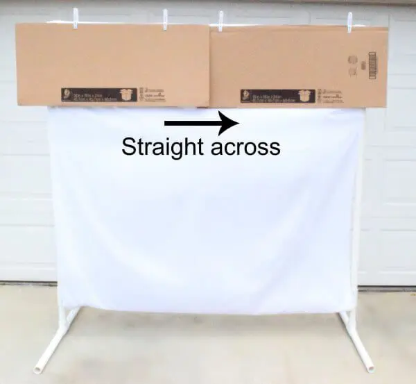 DIY Freestanding PVC Backdrop