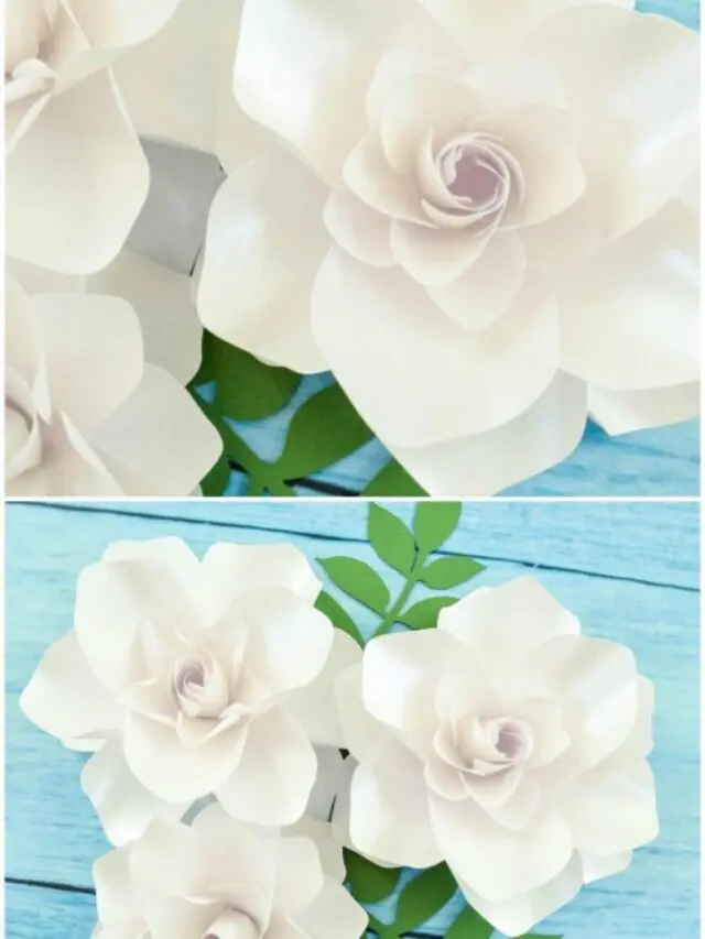 How to Make Paper Gardenia Flower Story