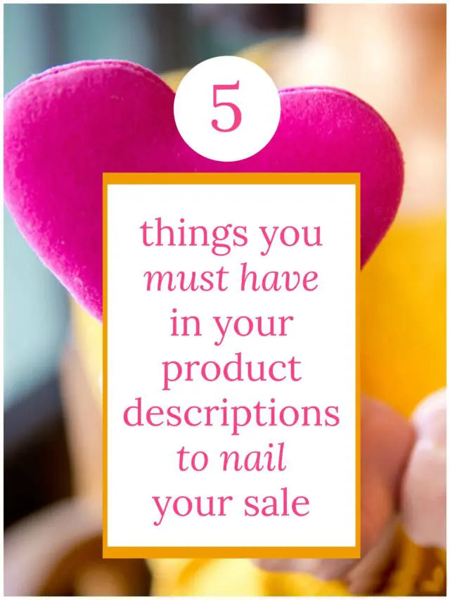 Ecommerce Product Descriptions: 5 Tips that Sell Your Product Story