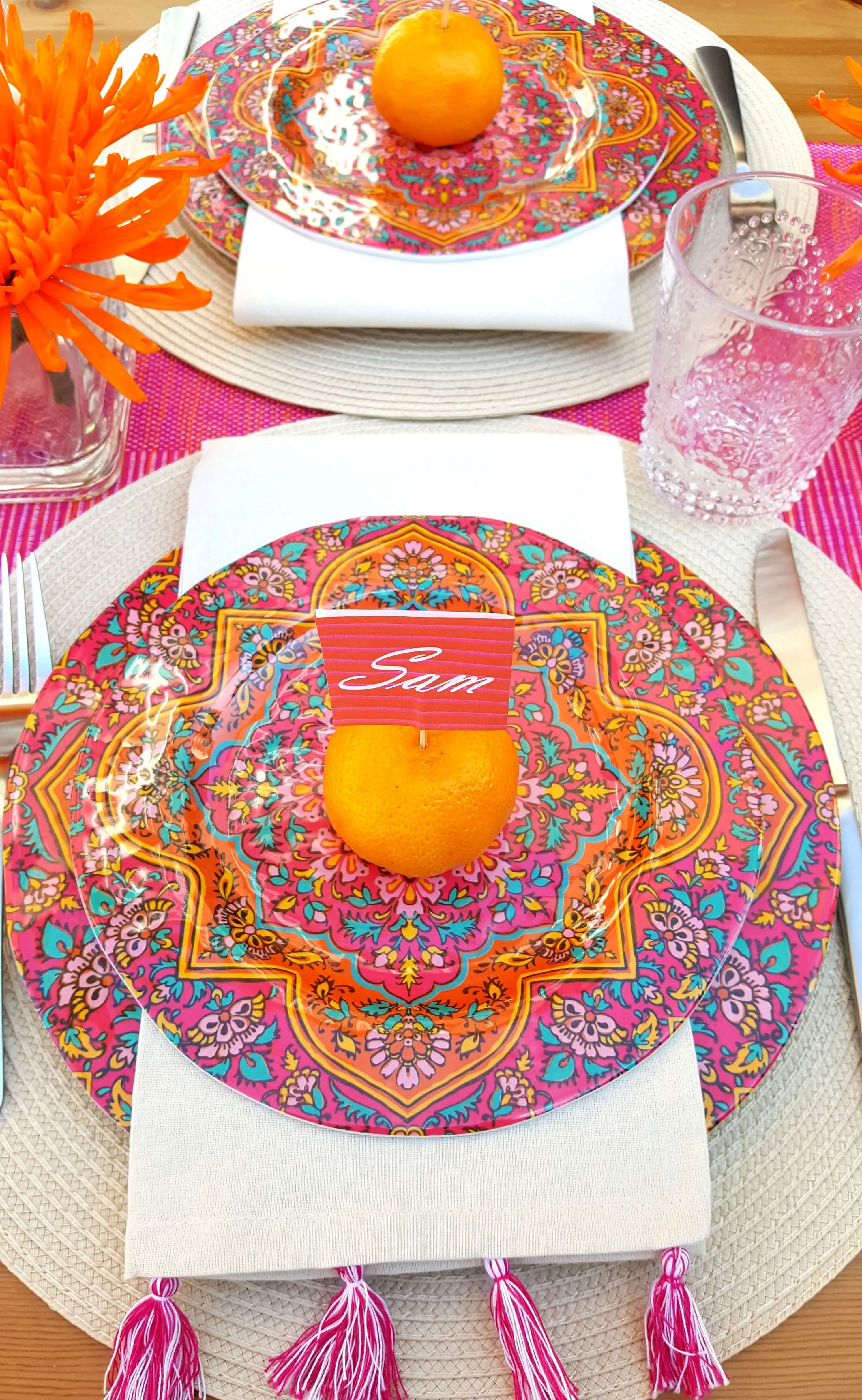 Summer table decor ideas
