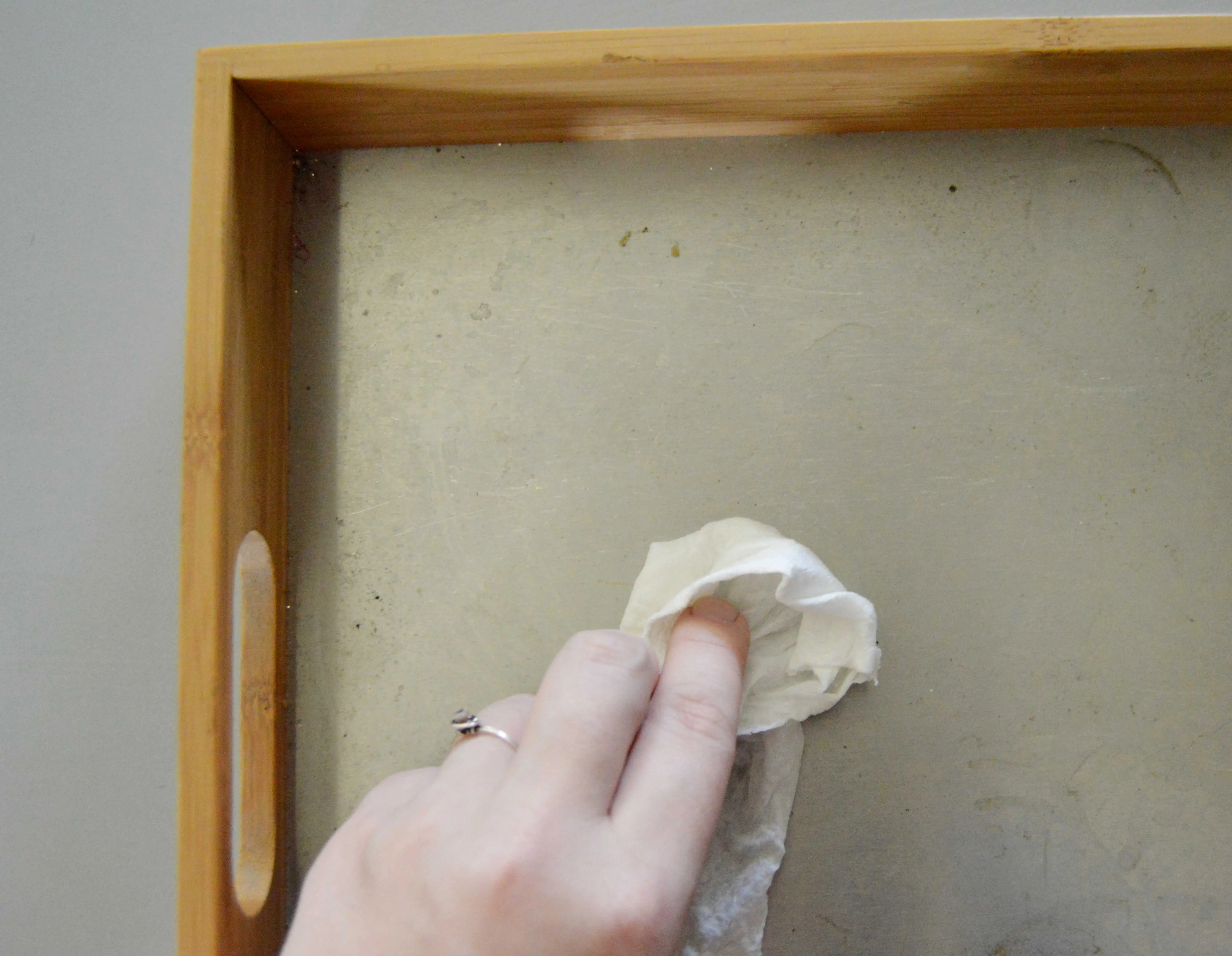 Farmhouse Wooden Tray