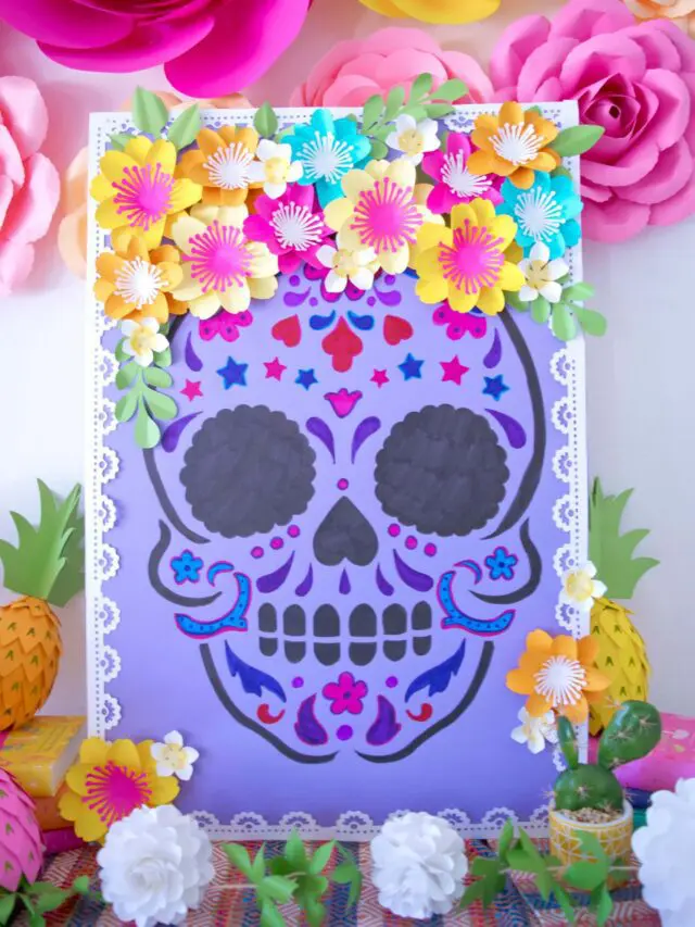 Dia de los Muertos Sugar Skull Craft Story