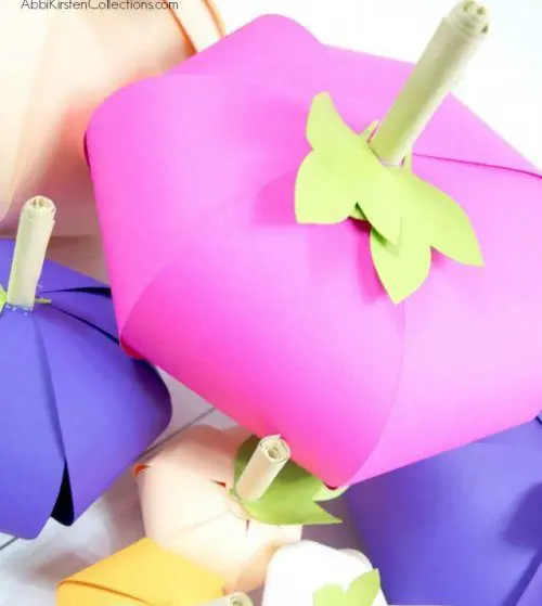 Paper Pumpkin Step-By-Step DIY Tutorial