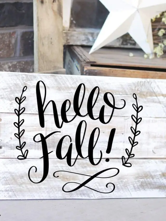 30 of the BEST Free Fall SVG Cut Files Story