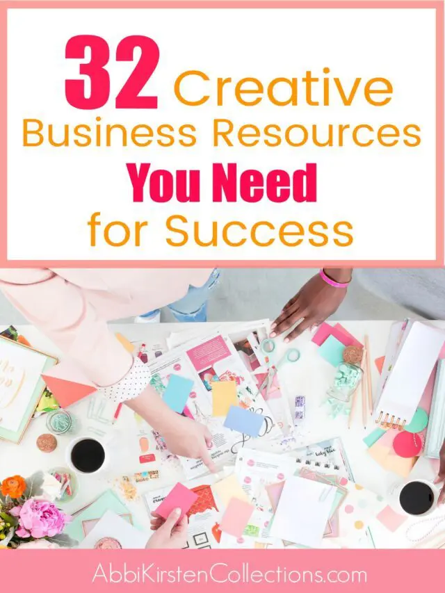 The Best Resources for a Successful Creative Business Story
