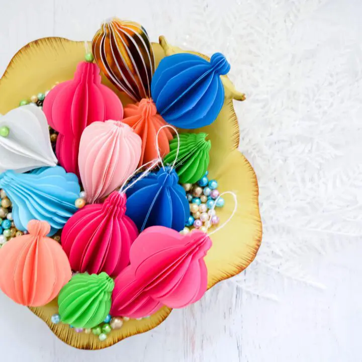 DIY Paper Ornament Tutorial