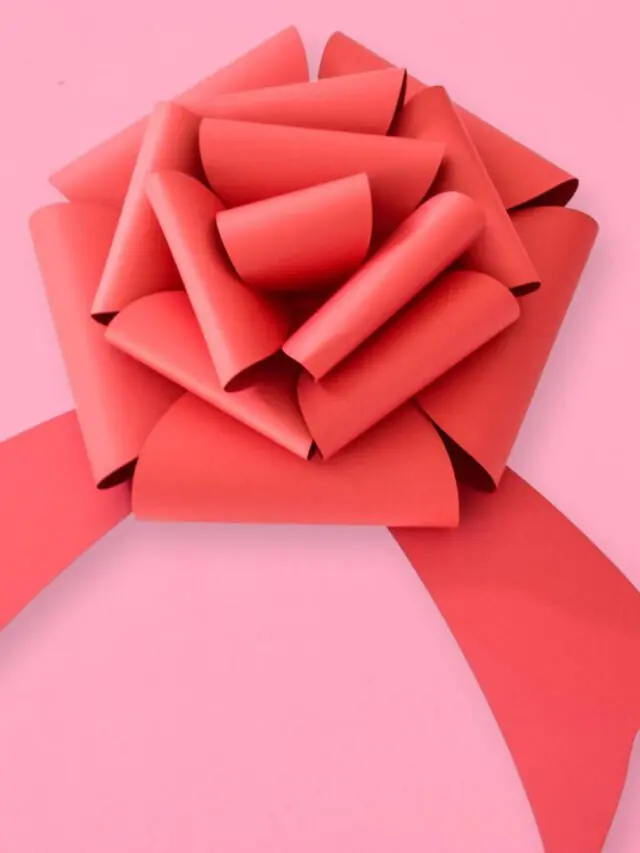 Christmas Bow Template: DIY Giant Paper Gift Bow Tutorial Story