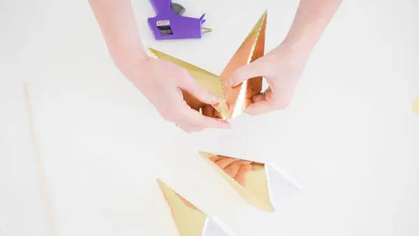 DIY Paper Christmas Tree Star Topper