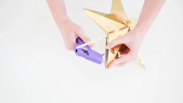DIY Paper Christmas Tree Star Topper