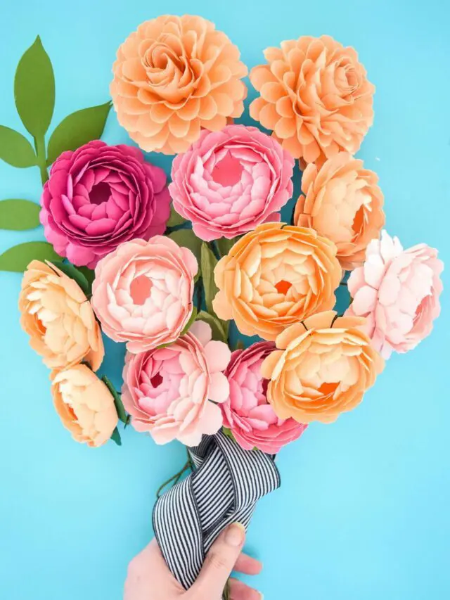 How to Make Paper Peonies Story