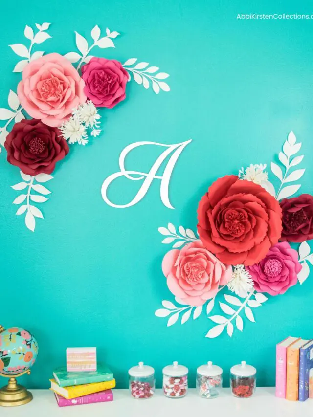 How to Make Giant Poppy Paper Flowers Story