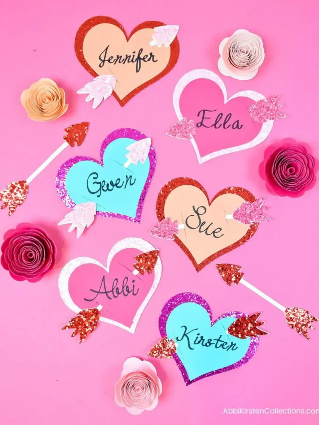 Valentine’s Gift Tags Craft Story