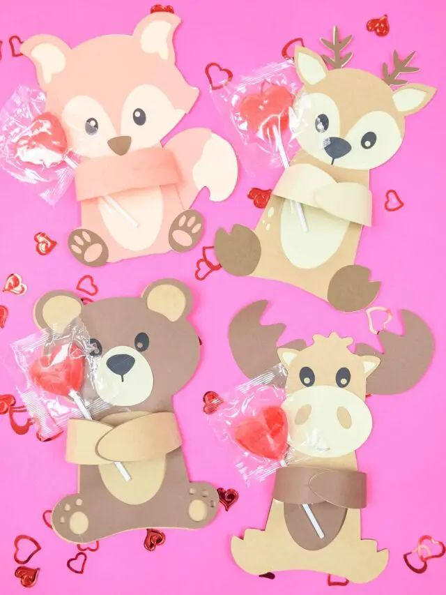 Woodland Animal Valentine’s Huggers Story
