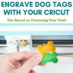 engrave with cricut maker