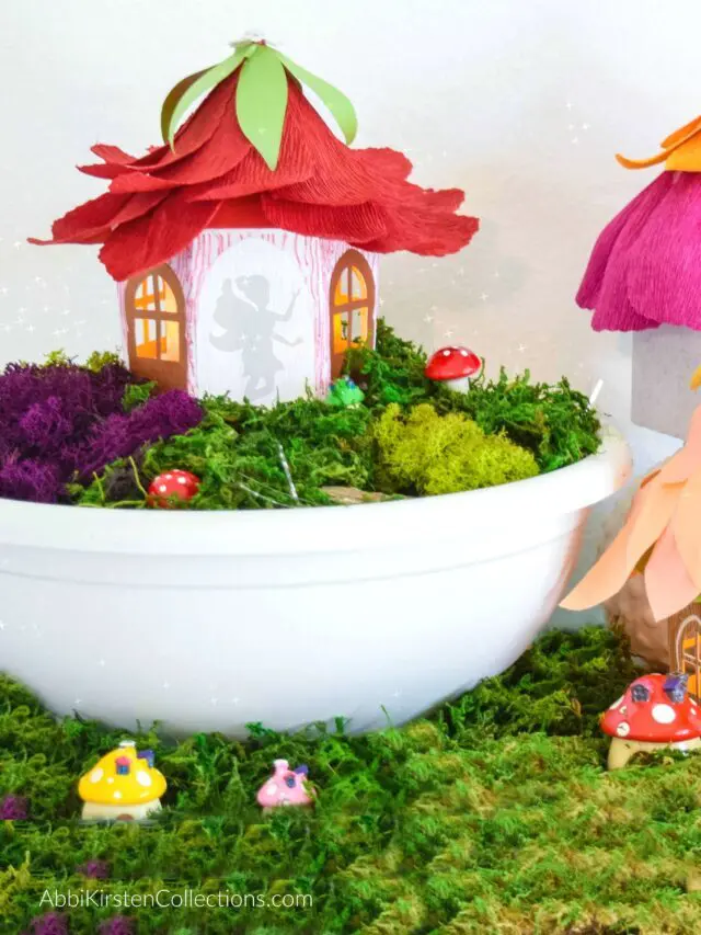 How to Make a Paper Fairy House Story