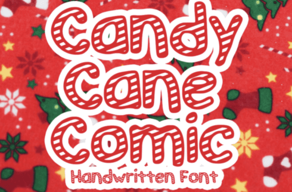 Cany Cane Comic font