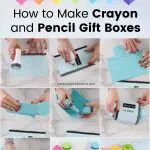 Crayon and pencil gift boxes for teacher appreciation week