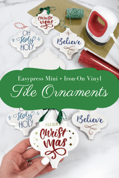 How to make tile ornaments.