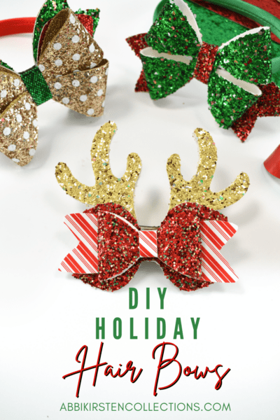 Free Printable PDF and SVG Hair Bow Templates. How to make glitter faux leather bows step by step. Download the free templates.