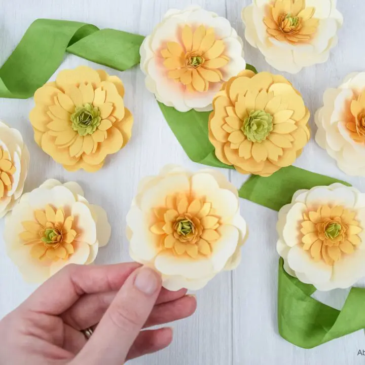 Buttercups & paper craft idea