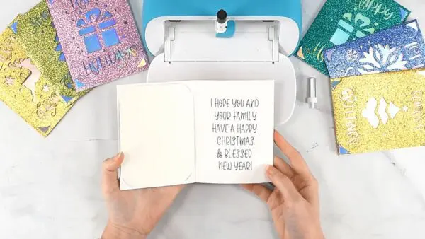 Handmade Christmas cards.