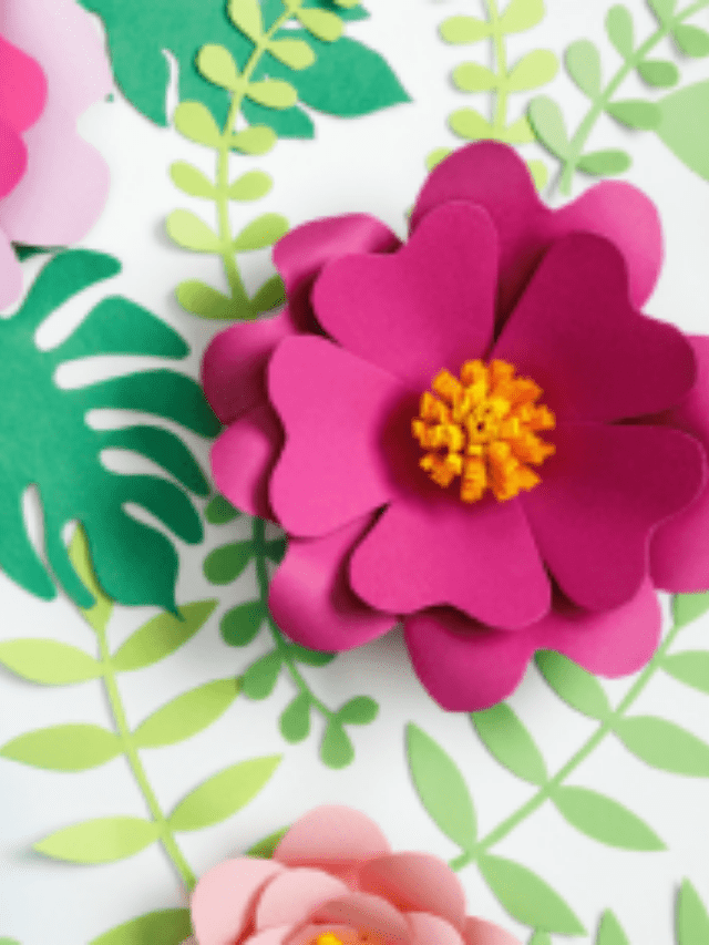 Everything You Need to Know for Making Easy Paper Flowers Cover Image