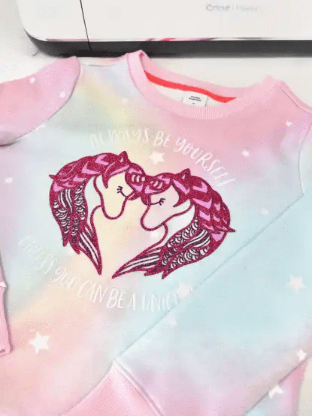 How to Layer Iron-On Vinyl on a Shirt with Cricut Story