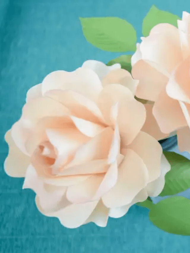 Small Paper Rose Craft Tutorial Story