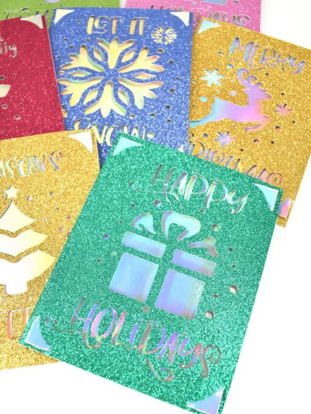How to Make Christmas Cards with Templates Story
