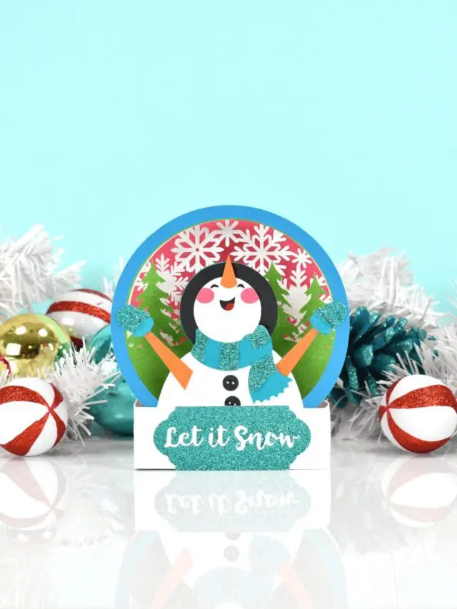 DIY Christmas Pop Up Shaker Cards – Templates and Tutorial Story