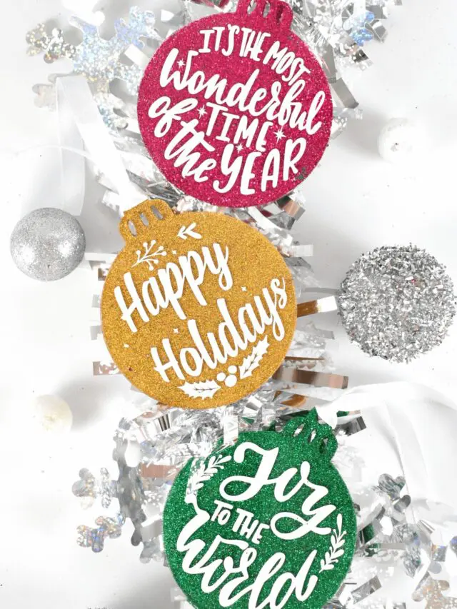 glitter ornament 1