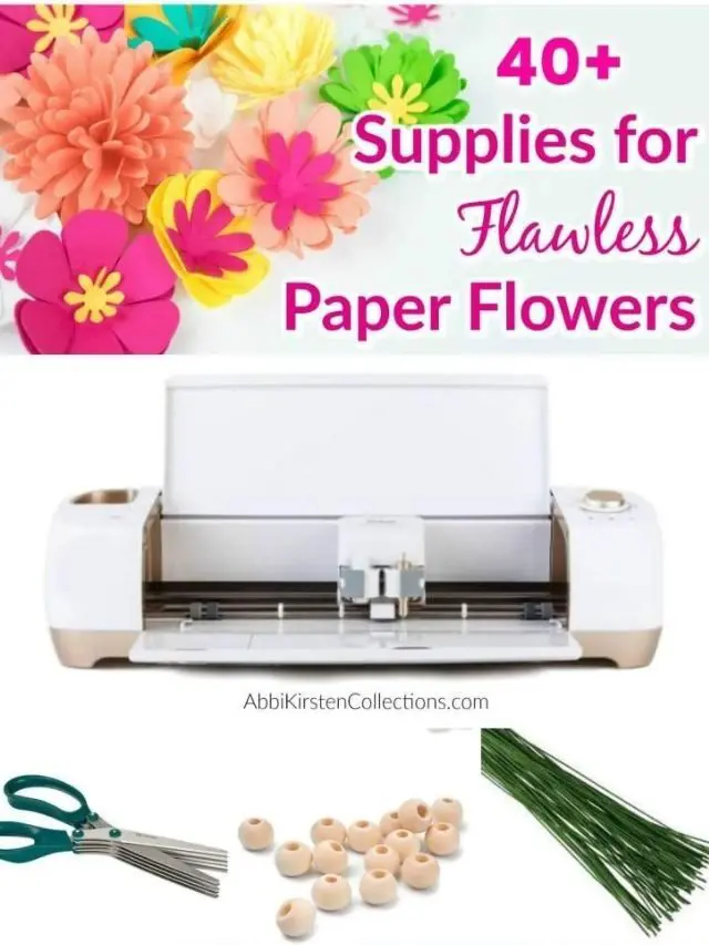 DIY Paper Flower Supplies: Step by Step Guide to Crafting Realistic Blooms Story