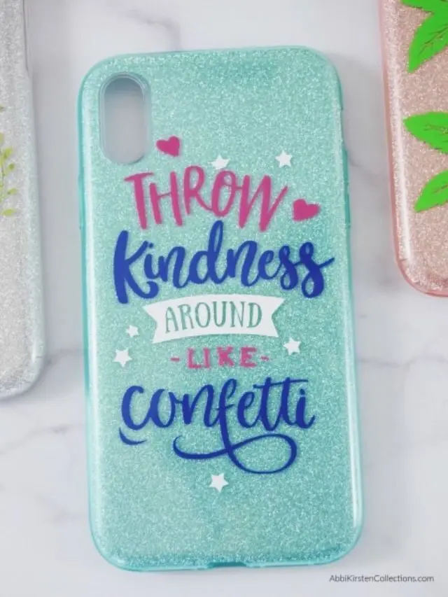 DIY Phone Case with Cricut – How to Make Custom Phone Cases with Vinyl Story