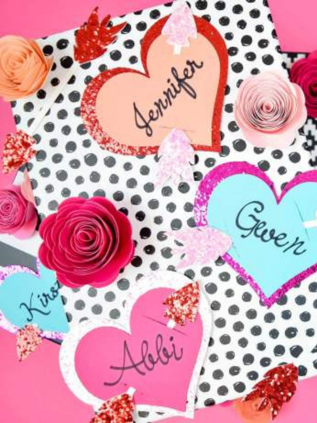 Valentine’s Gift Tags: Free Heart with Arrow Gift Tag SVG Cut File Story