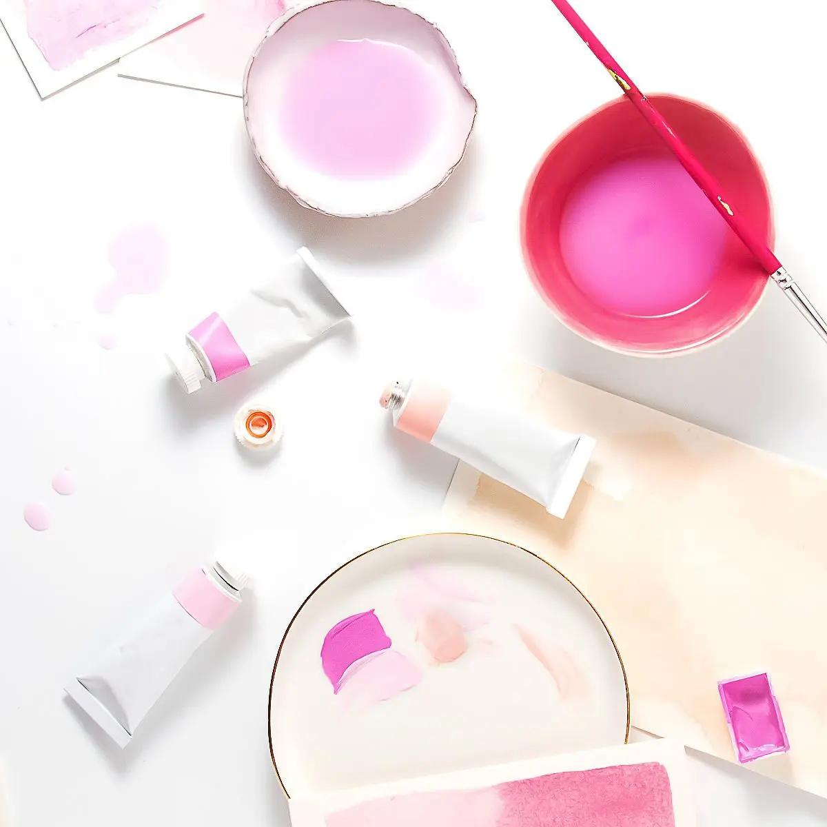 Supplies you need to create your first piece of art on Canvas