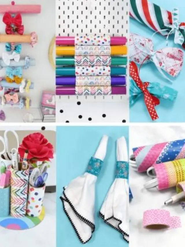 Cardboard Tube Crafts Story