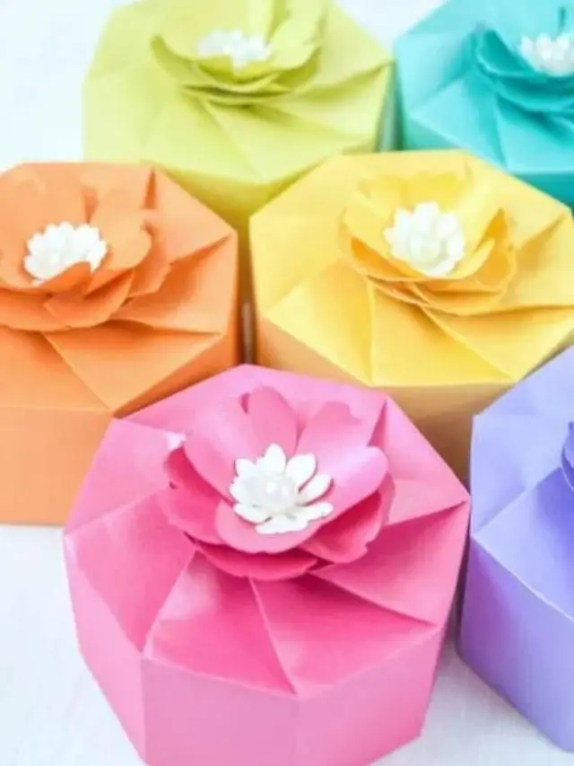 DIY Paper Box Template Story