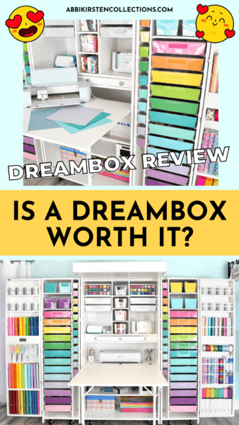 Dreambox craft storage cabinet review. Is a Dreambox worth it?