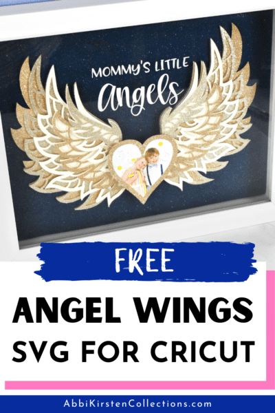 Free angel wings SVG files for cricut: Make layered mandala angel wings with these 3 FREE designs perfect for shadow boxes and memorial crafts.