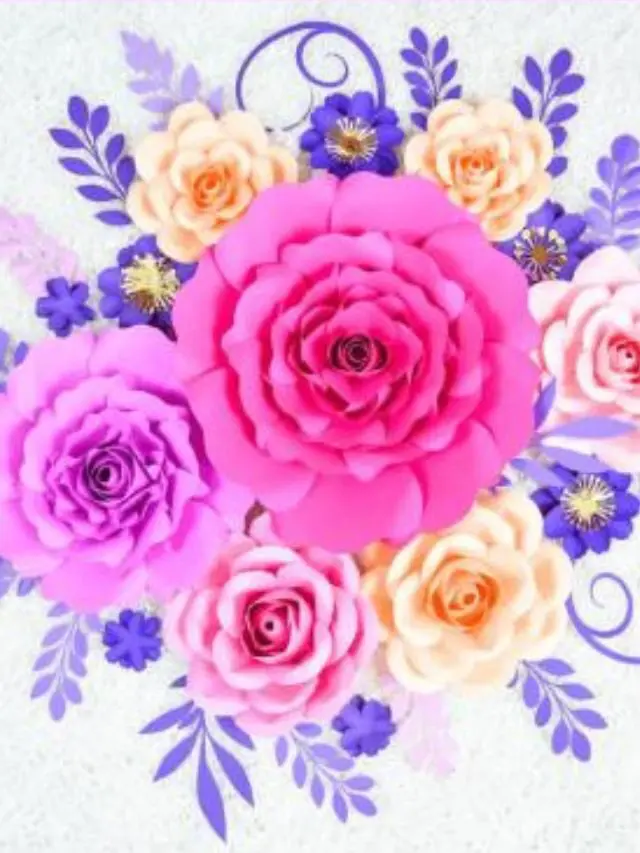 Penelope Paper Rose DIY Tutorial Story